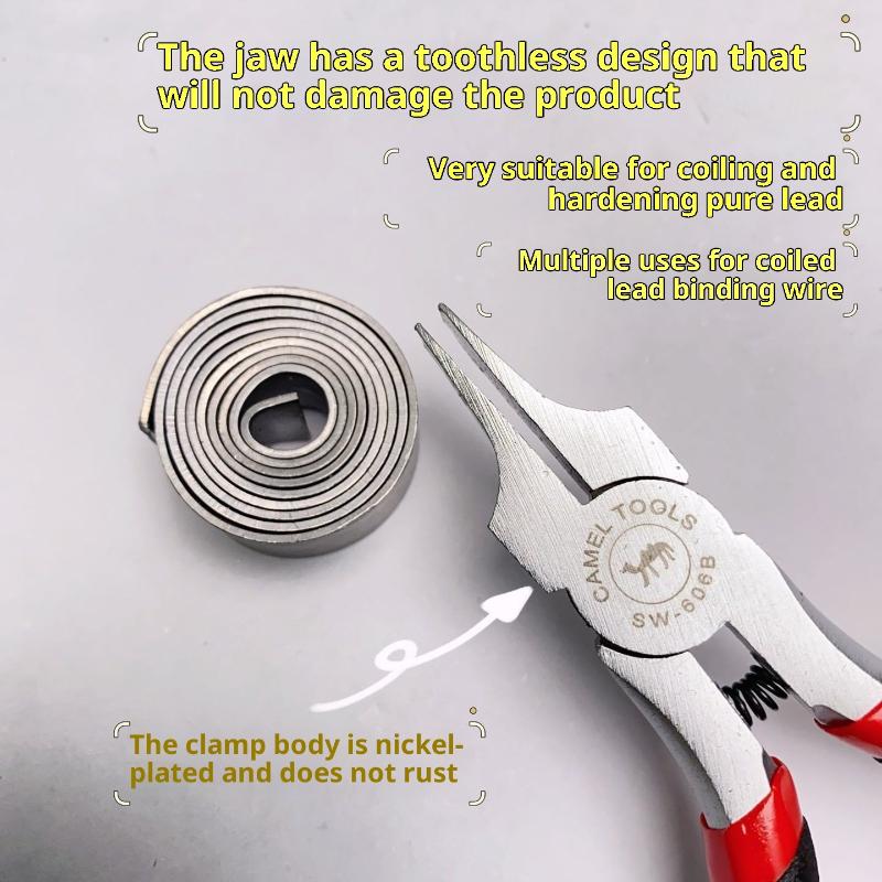 Jewelry Making Needle Nose Pliers - ⭐ 1Pcs Wide Flat Nose Pliers