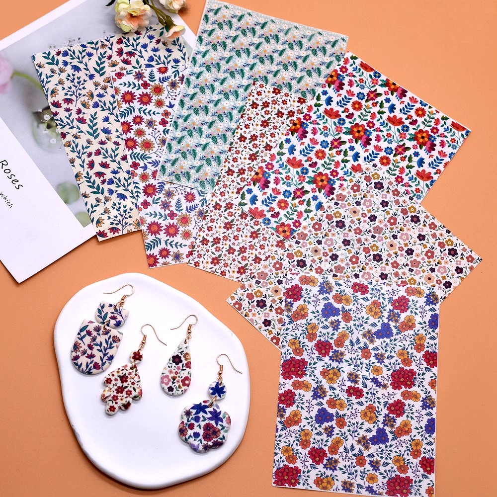 Jewelry Making Degree - SNASAN DIY Sumptuous Flower Watercolor Transfer