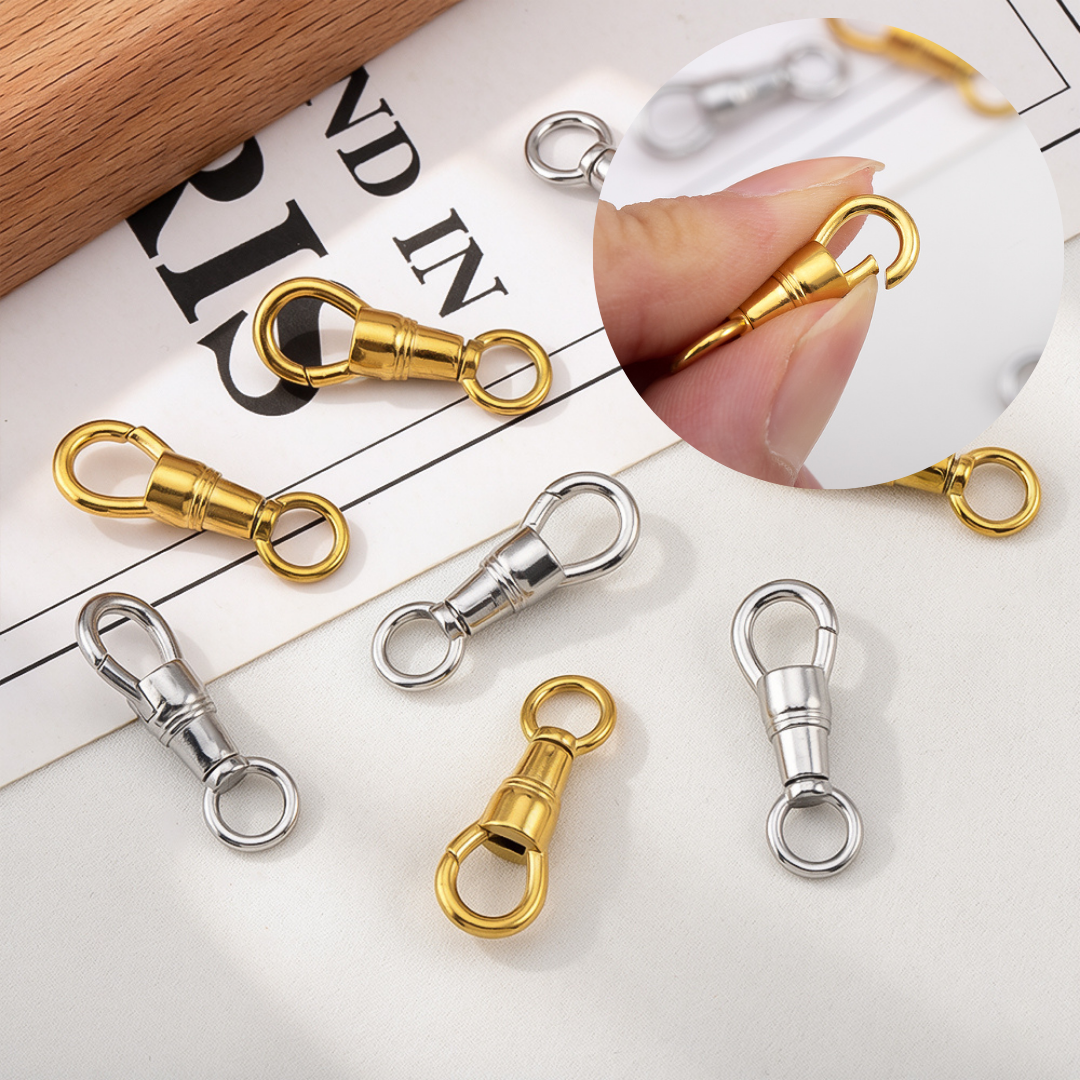 Jewelry Making Hardware - 2pcs 1pcs Stainless Steel Bag Key