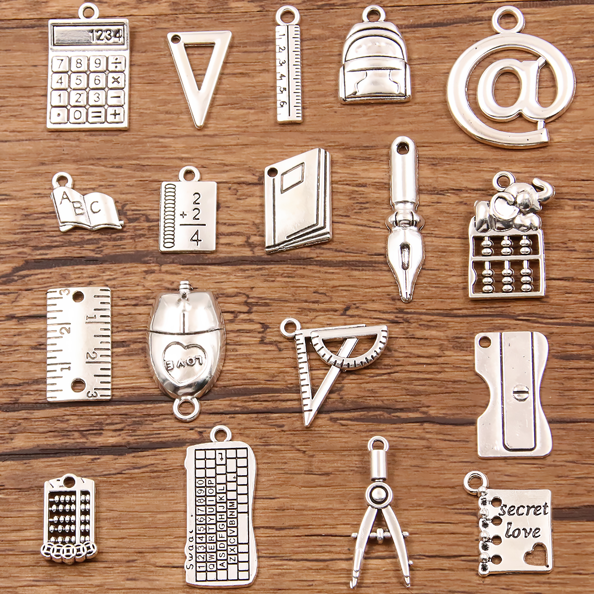 20PCS 17Styles Mixed Alloy Boo - مراجعة Jewelry Making Books وسعره