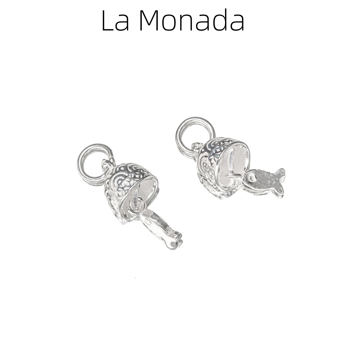 925 Sterling Silver Bell Charm - مراجعة Jewelry Making In La وسعره