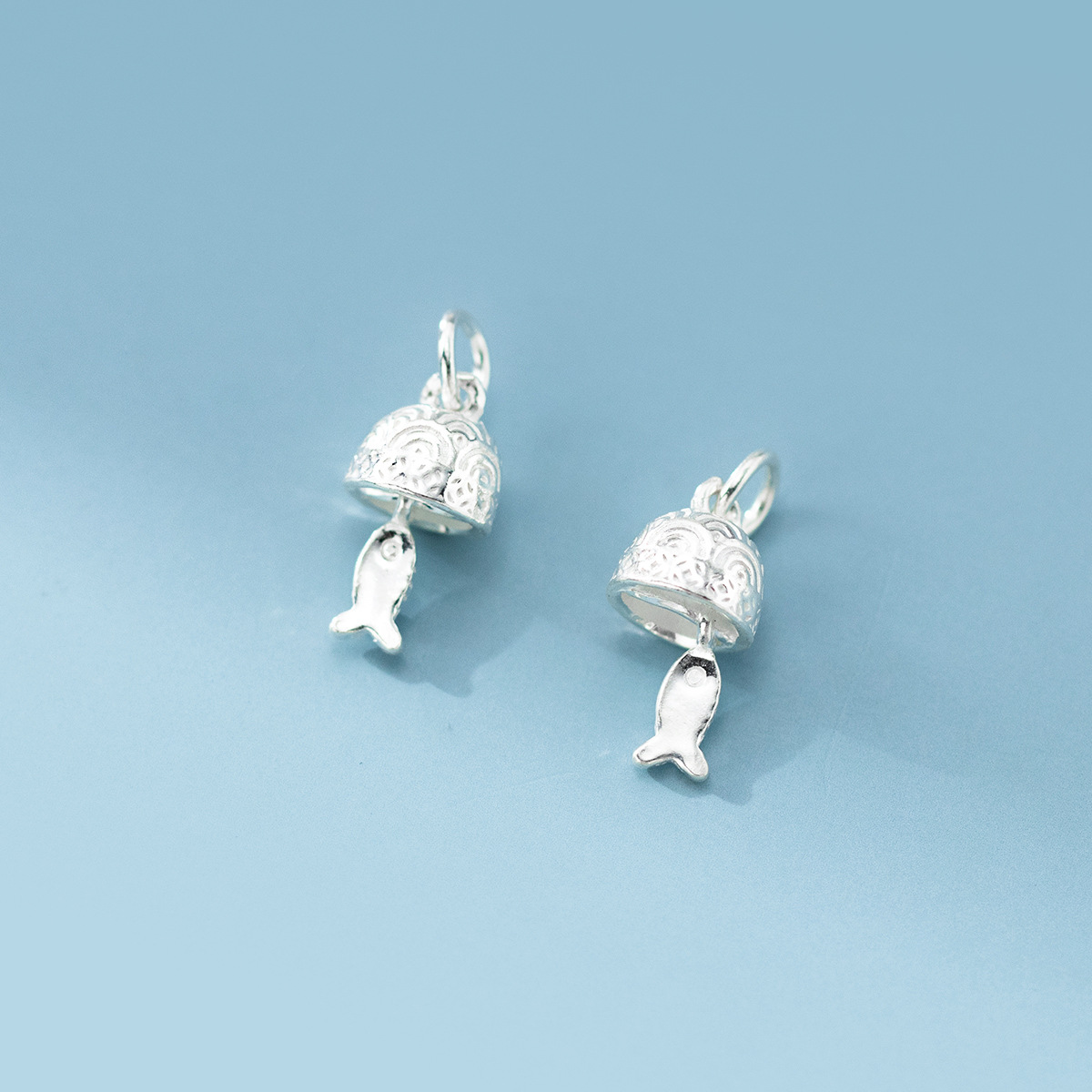 925 Sterling Silver Bell Charm - مراجعة Jewelry Making In La وسعره