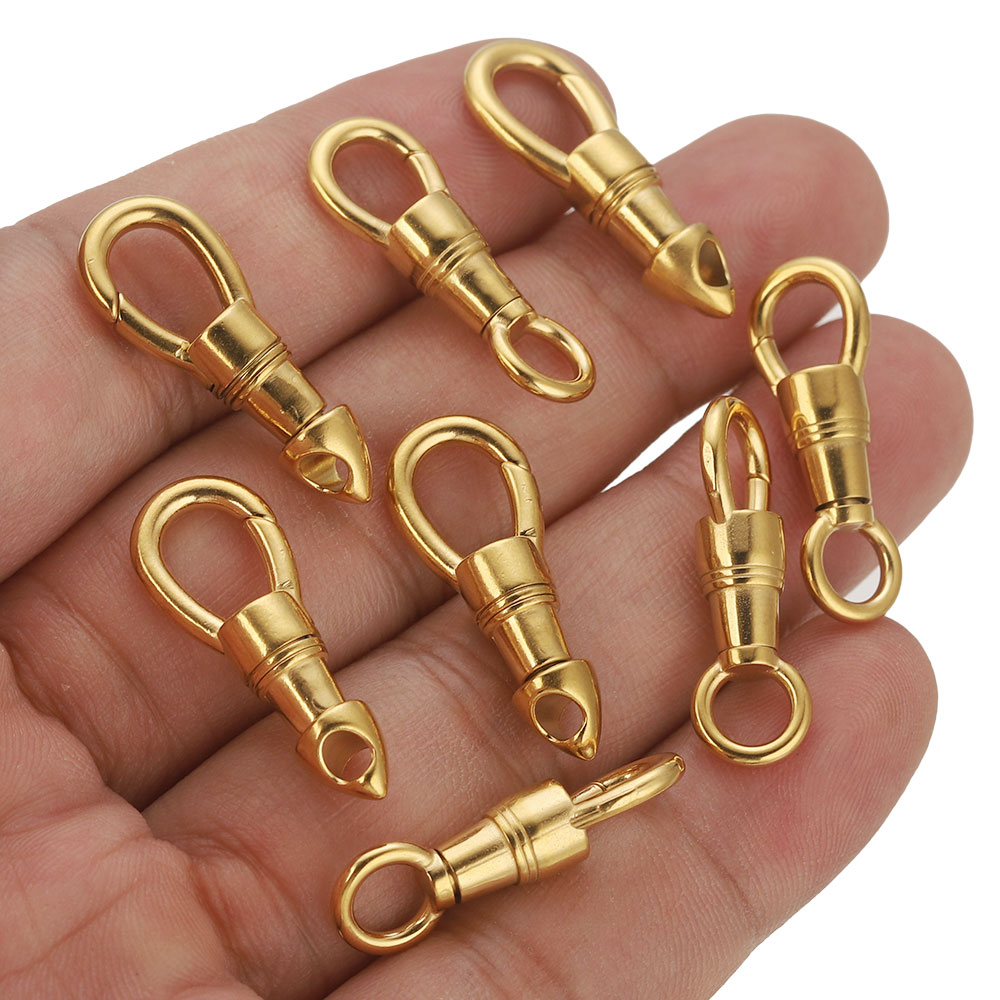 2pcs/lot Stainless Steel Bag K - مراجعة Jewelry Making Hardware وسعره