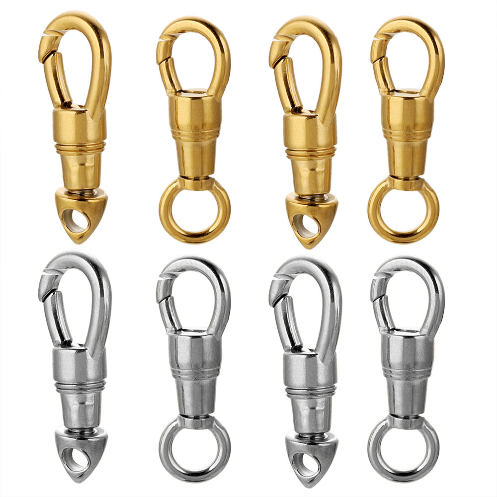 2pcs/lot Stainless Steel Bag K - مراجعة Jewelry Making Hardware وسعره