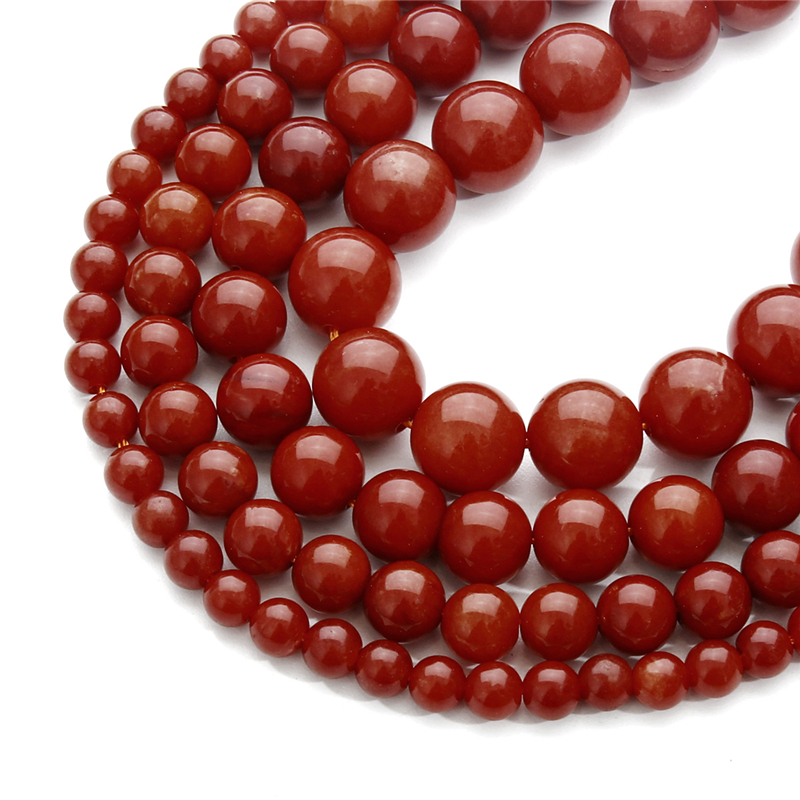 1 Strand Red Carnelian Agate N - مراجعة Jewelry Making Stones وسعره