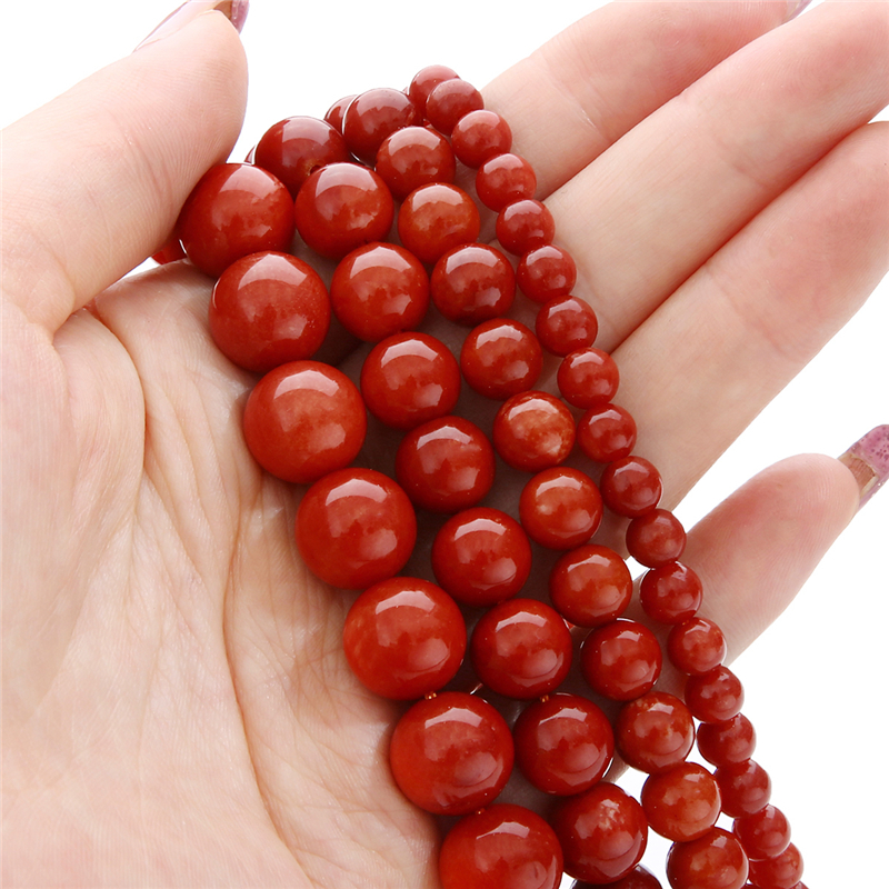 1 Strand Red Carnelian Agate N - مراجعة Jewelry Making Stones وسعره