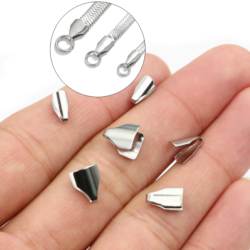 100pcs Stainless Steel 2-7mm F - مراجعة Jewelry Making Beads وسعره