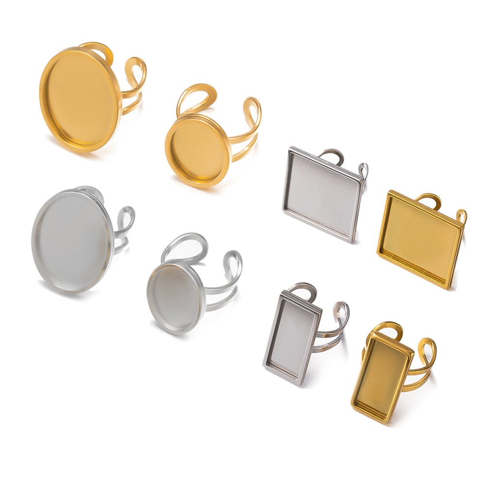 4Pcs Stainless Steel Golden Bl - مراجعة Jewelry Making Ring Tool وسعره