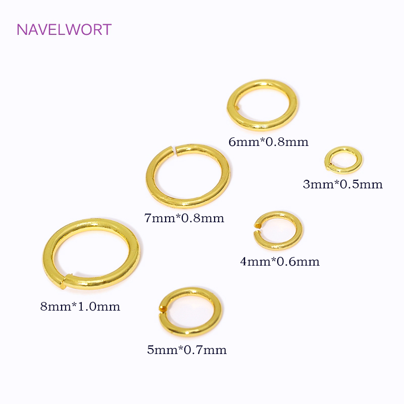 14K/18K Gold Plated Split Ring - مراجعة Jewelry Making Ring Tool وسعره
