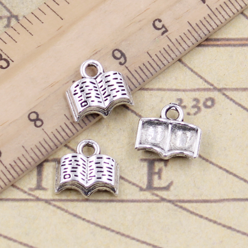 20pcs Charms Open Holy Bible B - مراجعة Jewelry Making Books وسعره