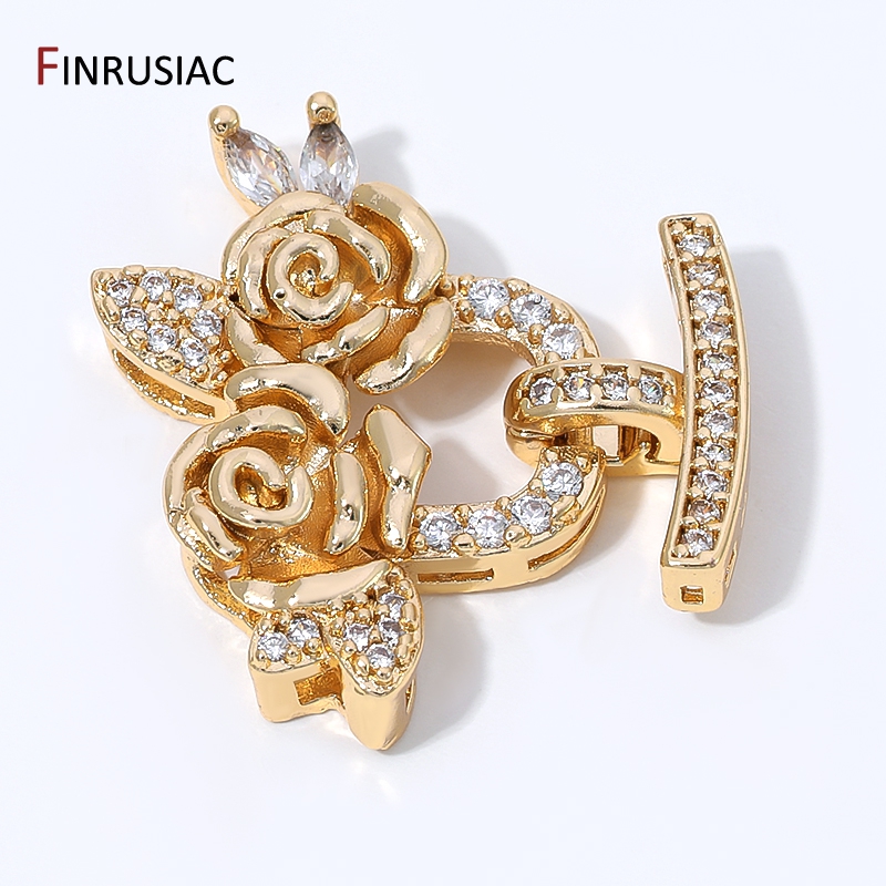 14K Gold Plated Brass Zircon F - مراجعة Jewelry Making Beads وسعره