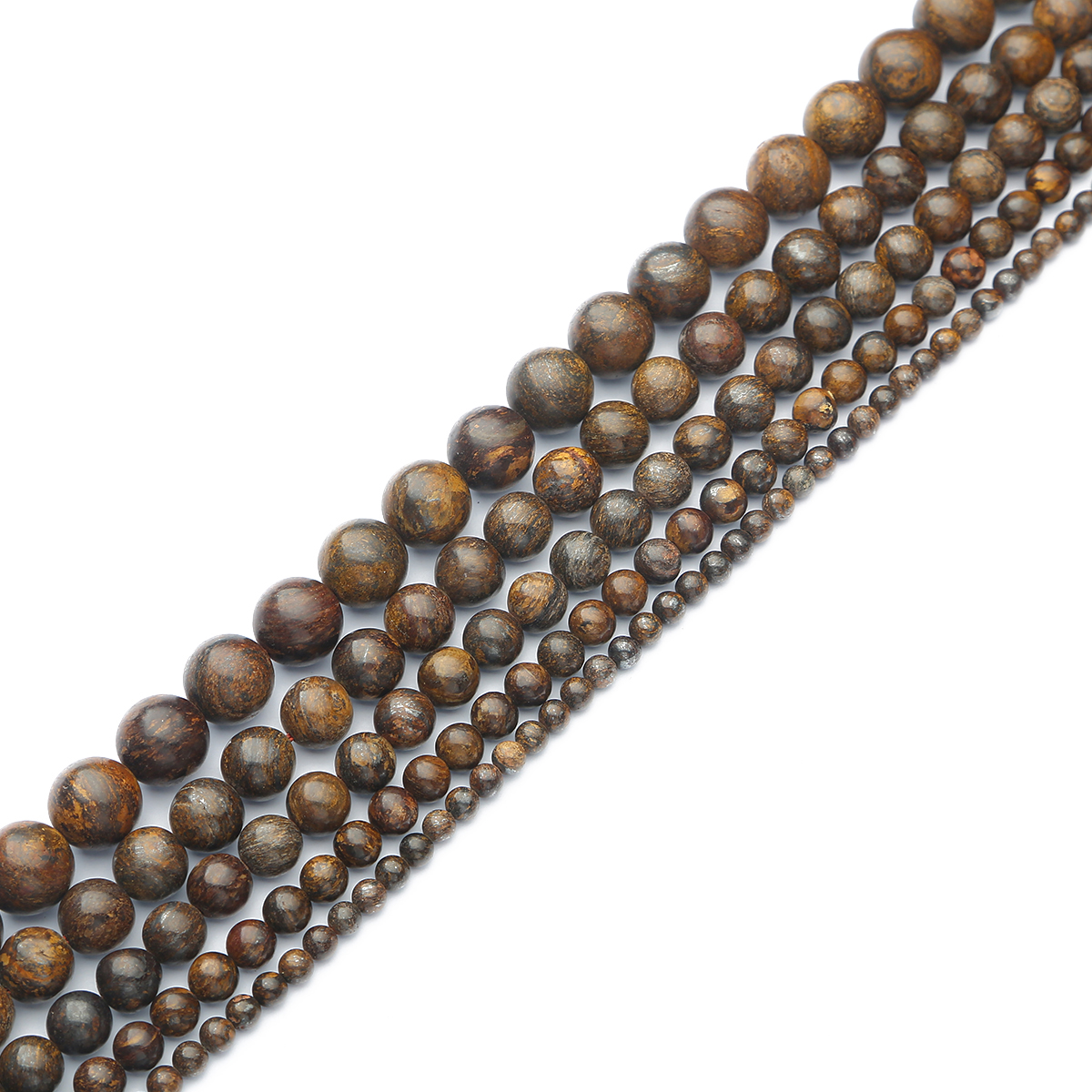 6 8 10mm Natural Stone Grey Ma - مراجعة Jewelry Making Stones وسعره