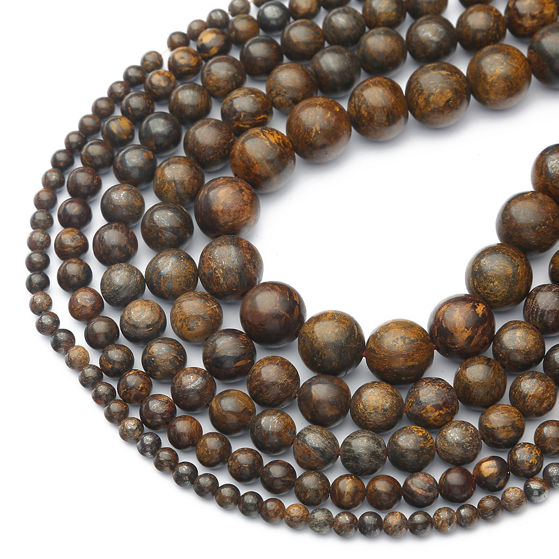 6 8 10mm Natural Stone Grey Ma - مراجعة Jewelry Making Stones وسعره