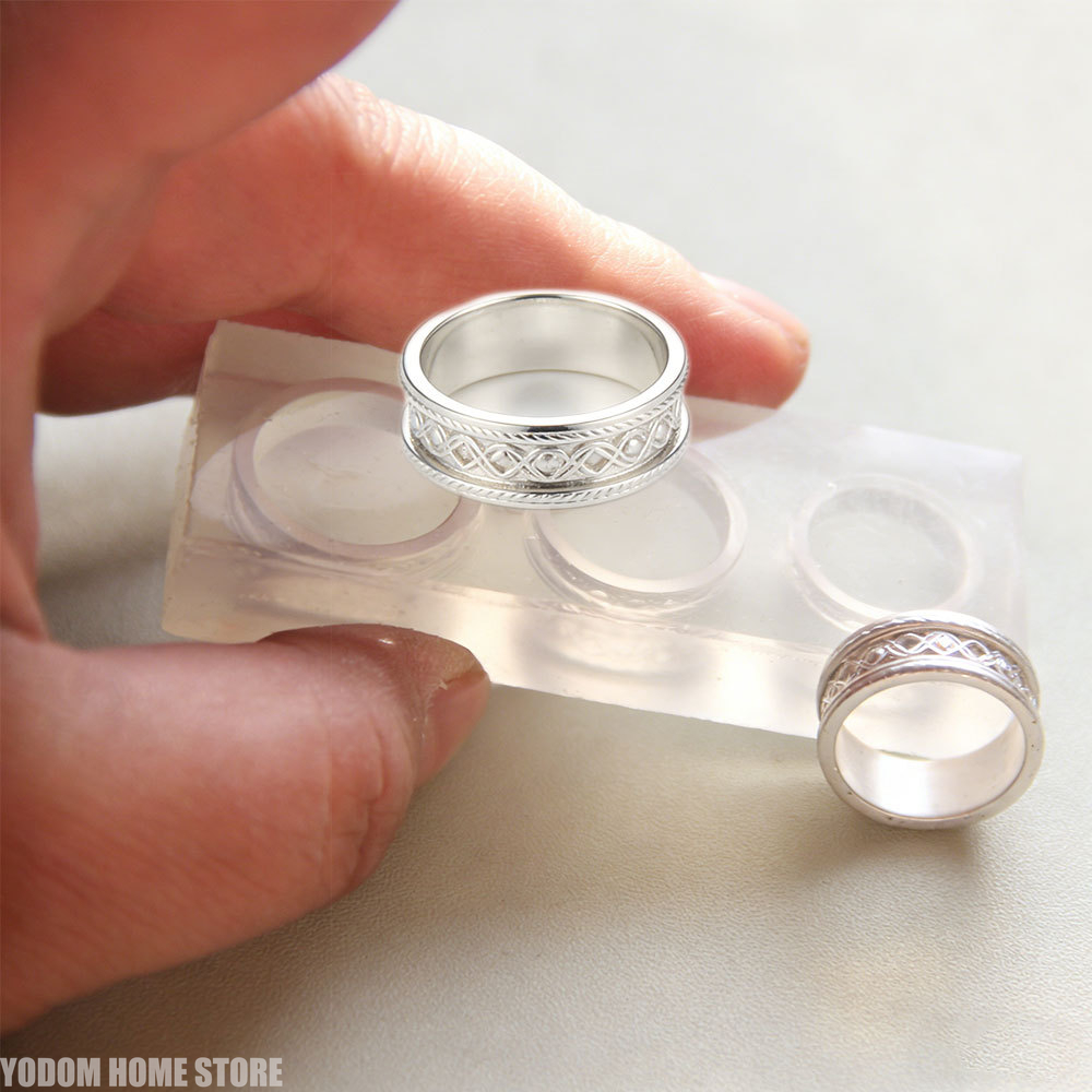 Viking Pattern Ring Silicone M - مراجعة Jewelry Making Ring Tool وسعره