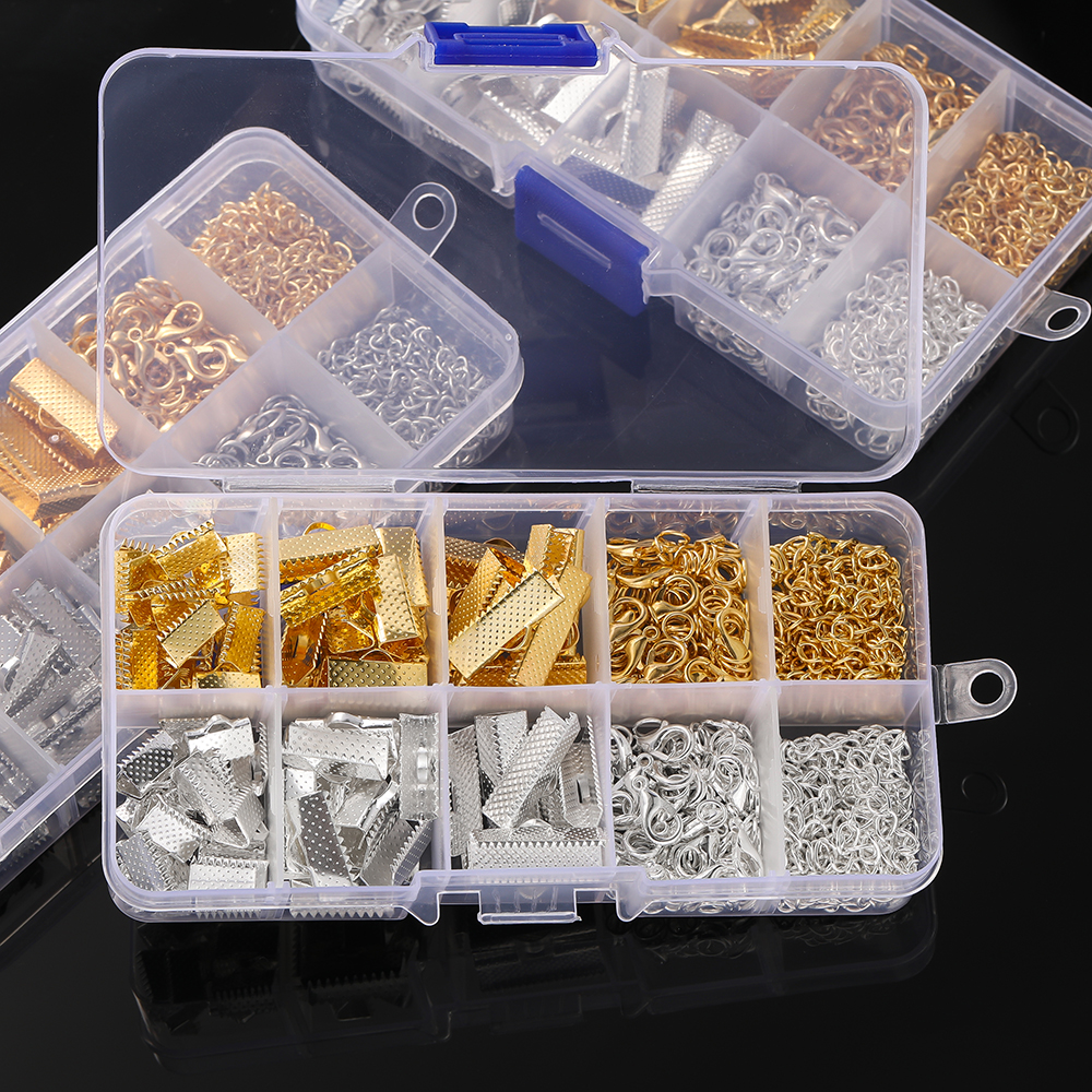 10 Grids Alloy Accessories Set - مراجعة Jewelry Making Ring Tool وسعره