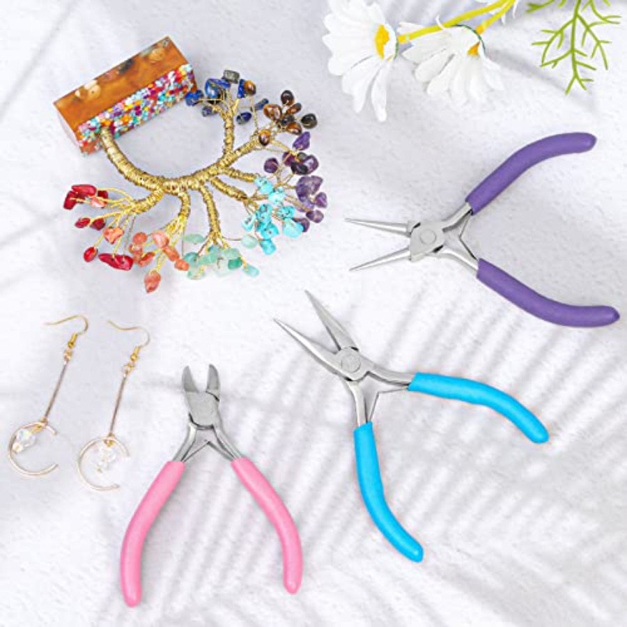 Pliers for Jewelry Making, Jew - مراجعة Jewelry Making Needle Nose Pliers وسعره