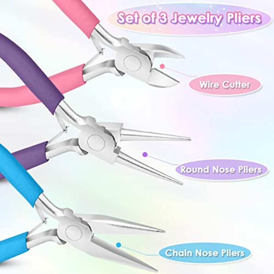 Pliers for Jewelry Making, Jew - مراجعة Jewelry Making Needle Nose Pliers وسعره
