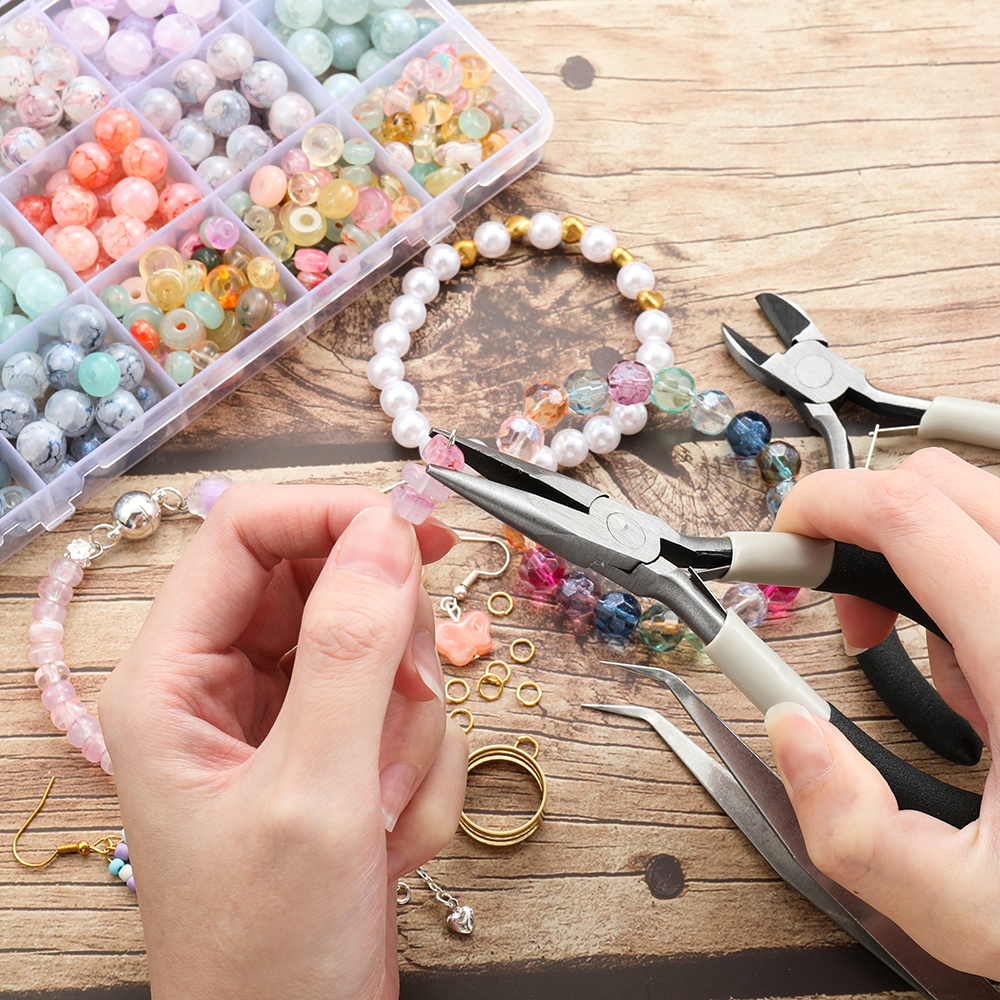 High-carbon Steel Jewelry Maki - مراجعة Jewelry Making Needle Nose Pliers وسعره