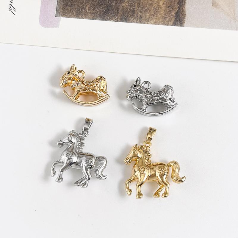 [HS][LA]1PC Pony Pendants Anim - مراجعة Jewelry Making In La وسعره