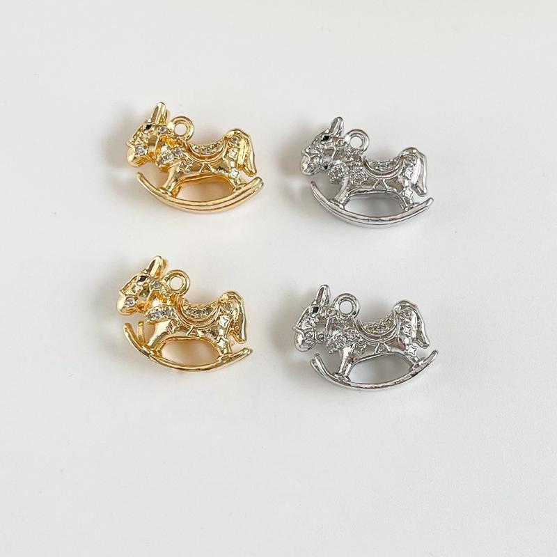 [HS][LA]1PC Pony Pendants Anim - مراجعة Jewelry Making In La وسعره