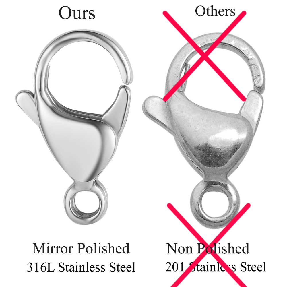 20/30/40 316L Stainless Steel  - مراجعة Jewelry Making Hardware وسعره
