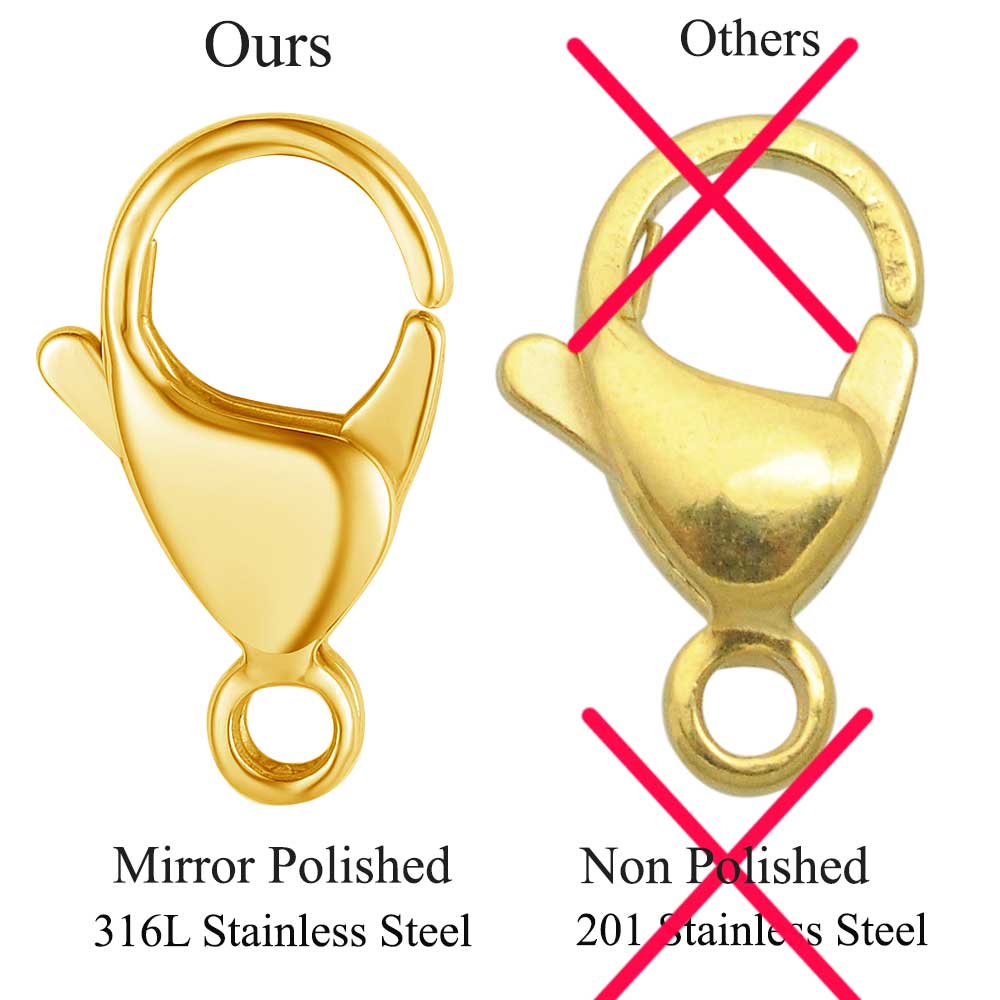 20/30/40 316L Stainless Steel  - مراجعة Jewelry Making Hardware وسعره
