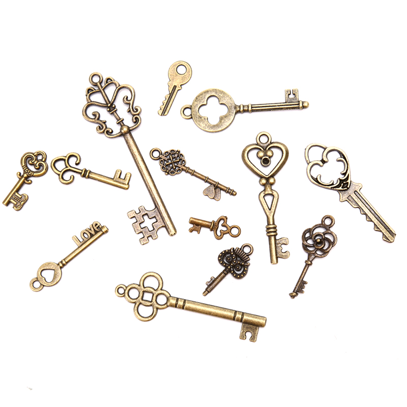 [LA]13Pcs Vintage Metal Mix St - مراجعة Jewelry Making In La وسعره