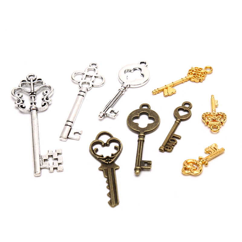 [LA]13Pcs Vintage Metal Mix St - مراجعة Jewelry Making In La وسعره