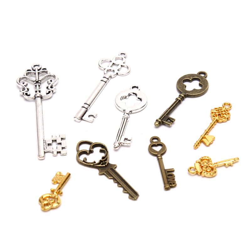 [LA]13Pcs Vintage Metal Mix St - مراجعة Jewelry Making In La وسعره