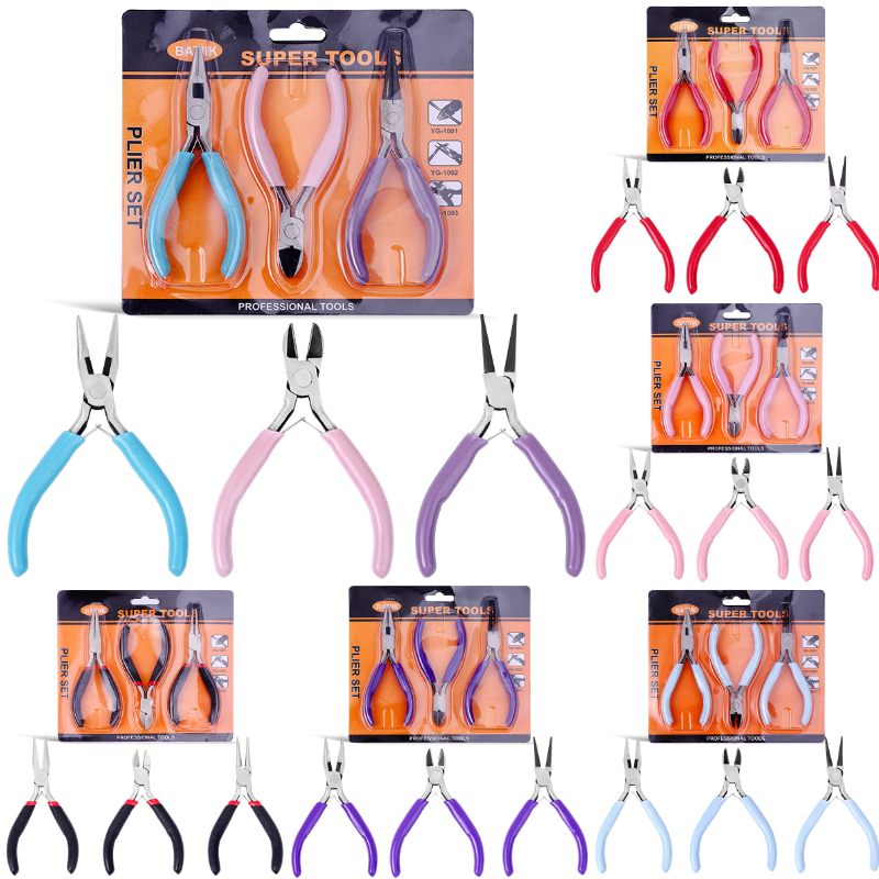 3Pcs Mini Jewelry Pliers Set I - مراجعة Jewelry Making Needle Nose Pliers وسعره