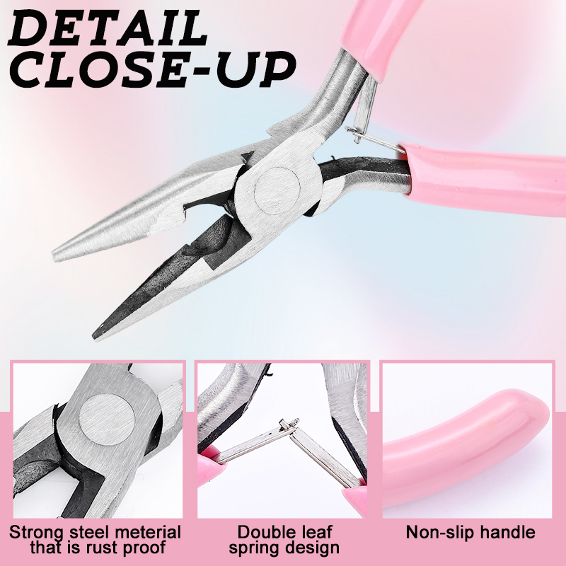 3Pcs Mini Jewelry Pliers Set I - مراجعة Jewelry Making Needle Nose Pliers وسعره