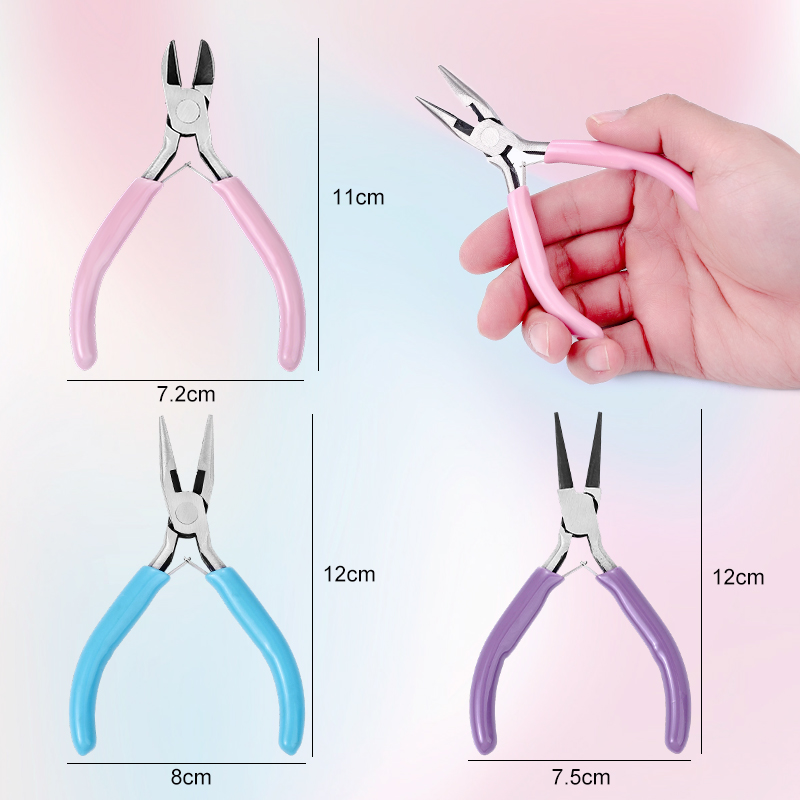 3Pcs Mini Jewelry Pliers Set I - مراجعة Jewelry Making Needle Nose Pliers وسعره
