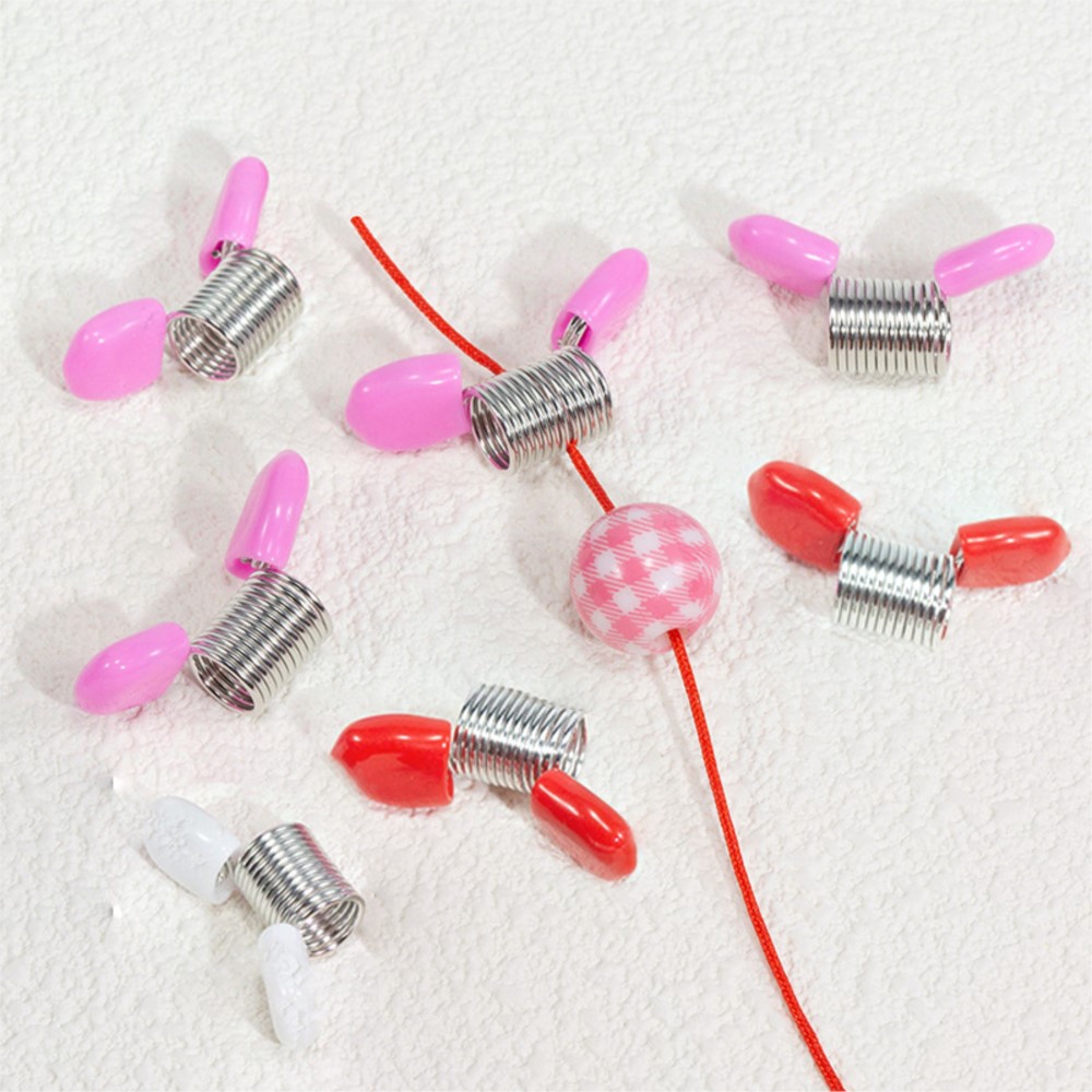 5pcs Spring Bead Clamps Creati - مراجعة Jewelry Making Degree وسعره