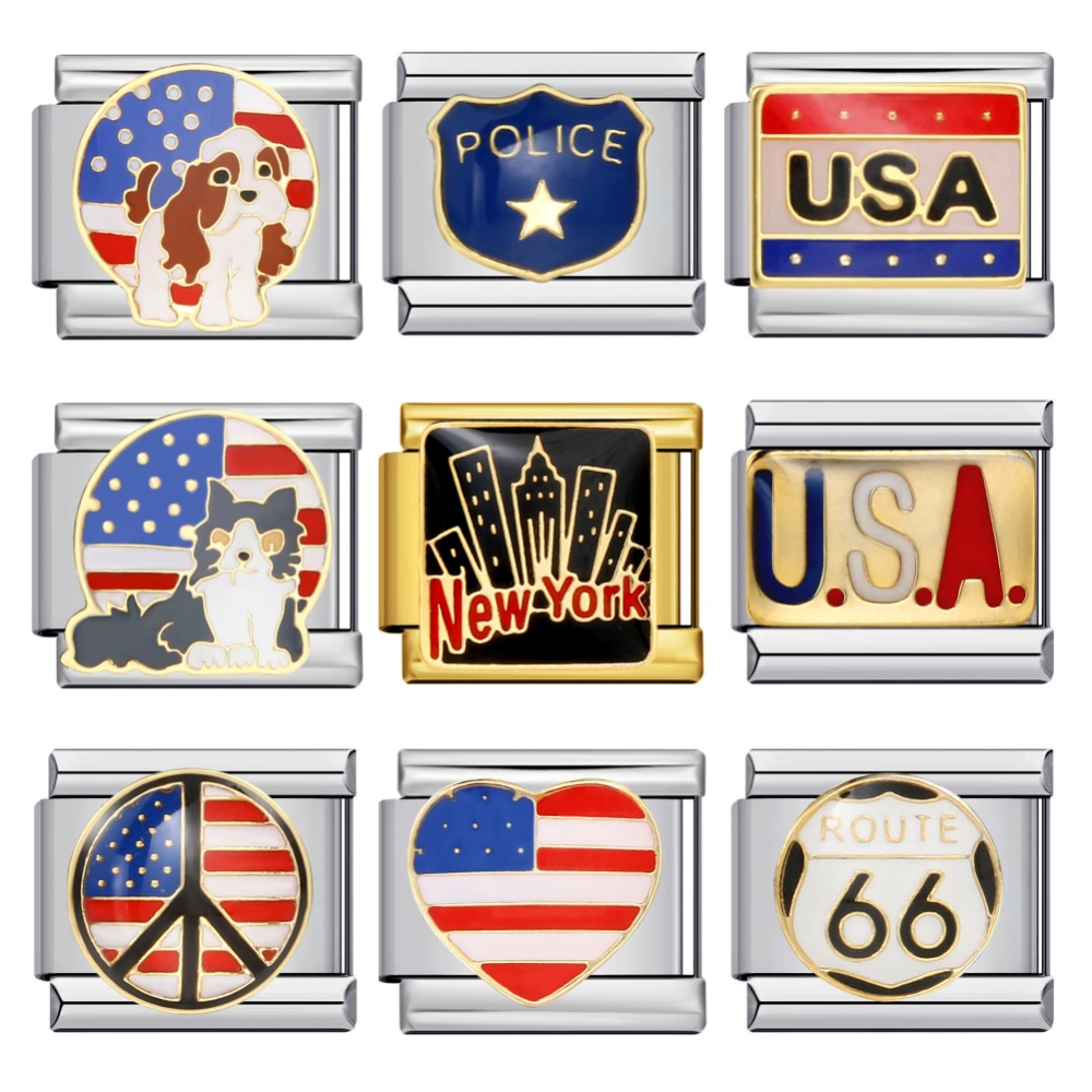 1pc New York USA World ​Route  - مراجعة Jewelry Making York وسعره