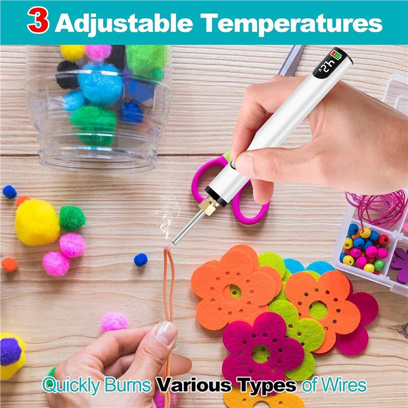 ABKW-5X Rechargeable Thread Bu - مراجعة Jewelry Making Zapper وسعره