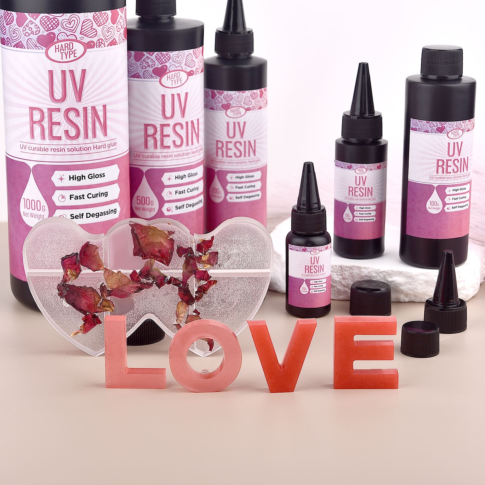UV Resin Glue Transparent Epox - مراجعة Jewelry Making Degree وسعره