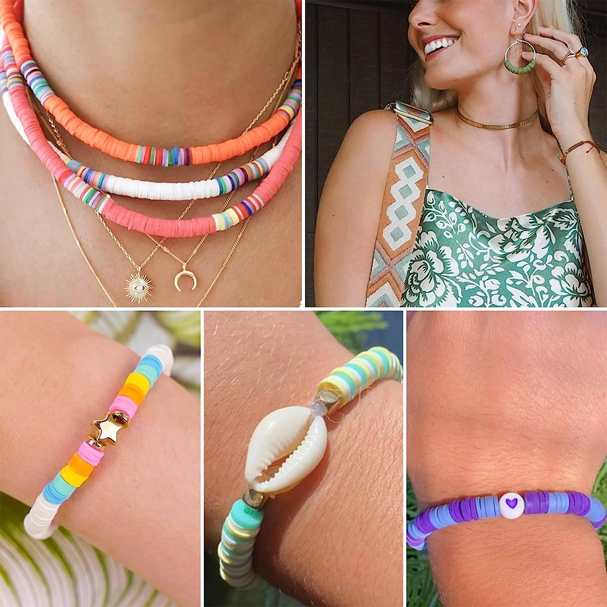 6000 Pcs 24 Colors Flat Round  - مراجعة Jewelry Making Degree وسعره