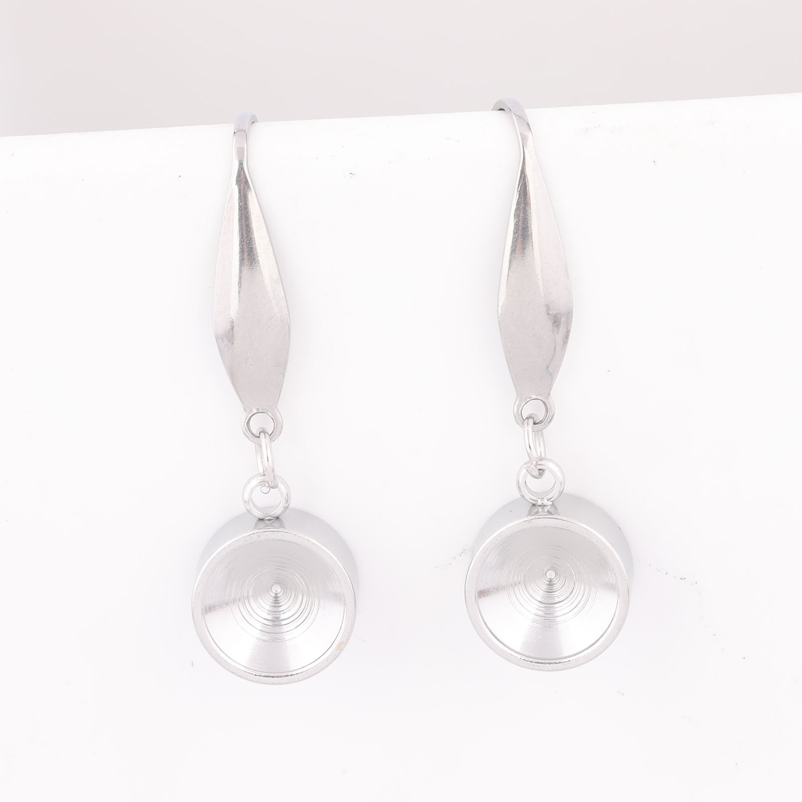 10pcs Stainless Steel Earring  - مراجعة Jewelry Making Stones وسعره