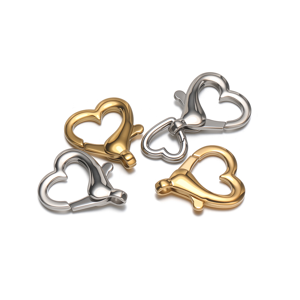 2Pcs PVD Gold Stainless Steel  - مراجعة Jewelry Making Hardware وسعره