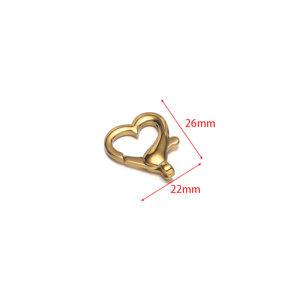 2Pcs PVD Gold Stainless Steel  - مراجعة Jewelry Making Hardware وسعره