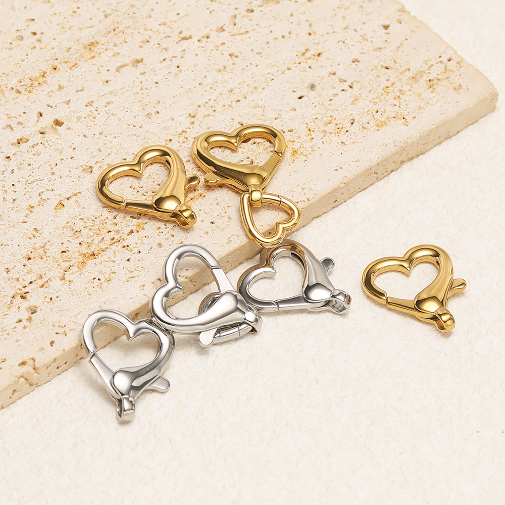 2Pcs PVD Gold Stainless Steel  - مراجعة Jewelry Making Hardware وسعره