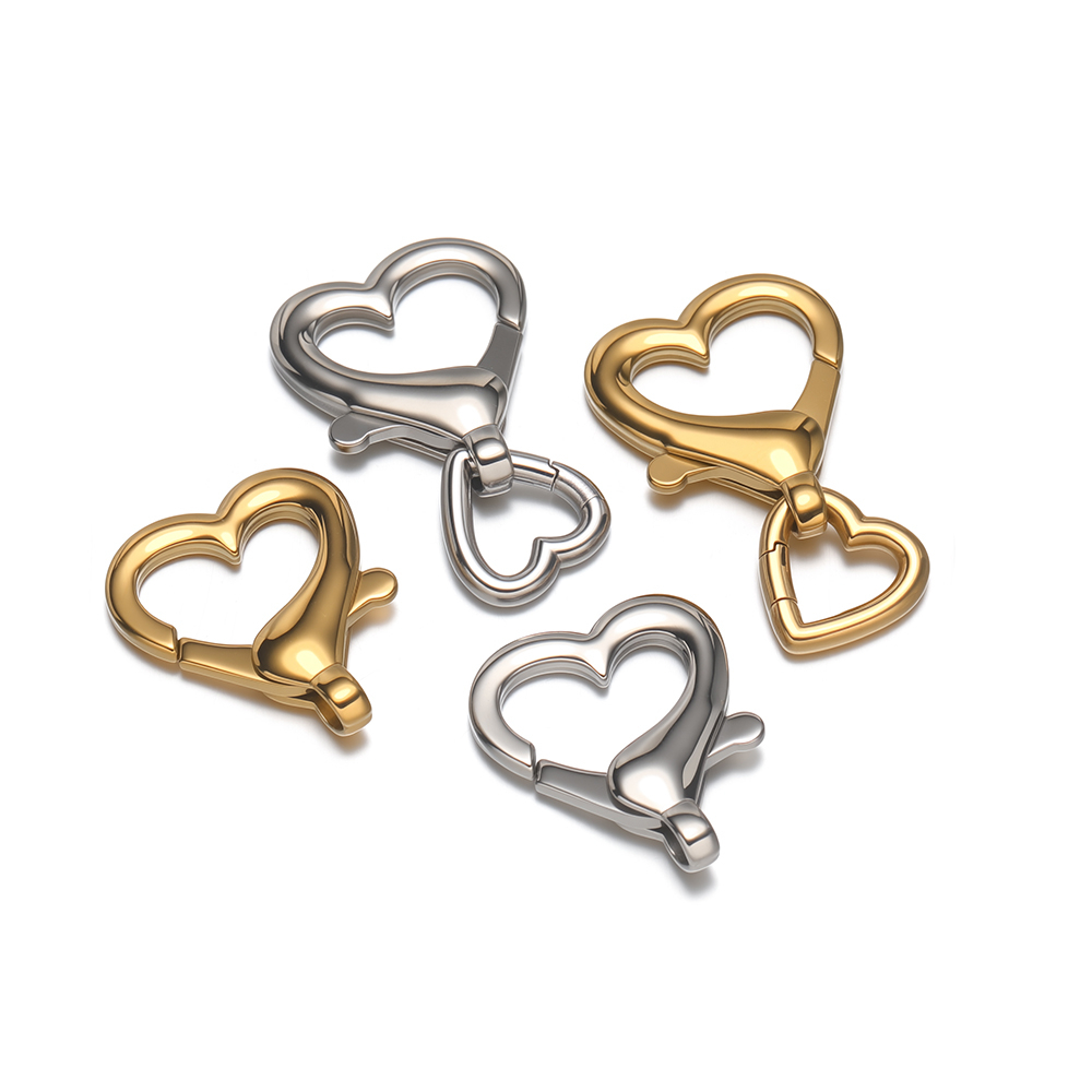 2Pcs PVD Gold Stainless Steel  - مراجعة Jewelry Making Hardware وسعره