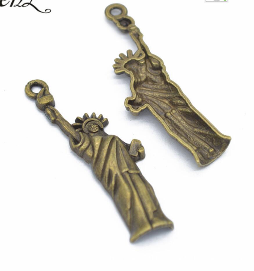5pcs Charms Statue Of Liberty  - مراجعة Jewelry Making York وسعره