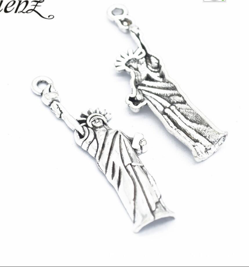 5pcs Charms Statue Of Liberty  - مراجعة Jewelry Making York وسعره