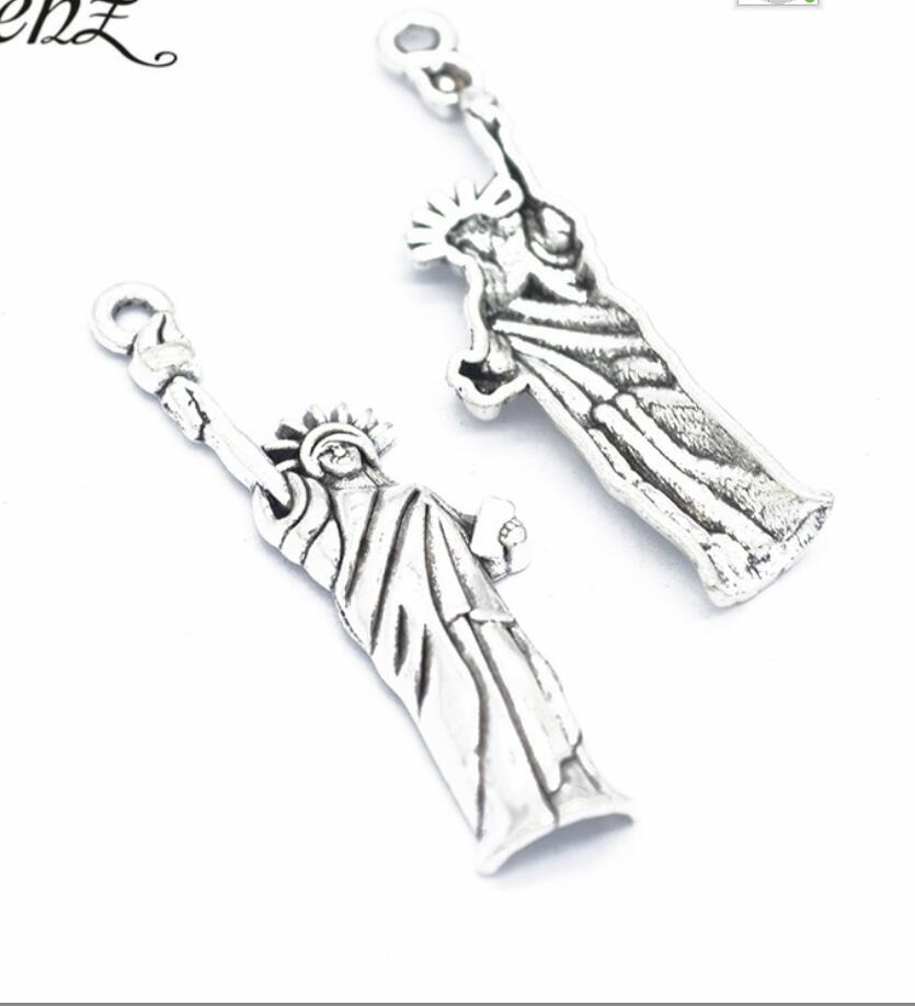 5pcs Charms Statue Of Liberty  - مراجعة Jewelry Making York وسعره
