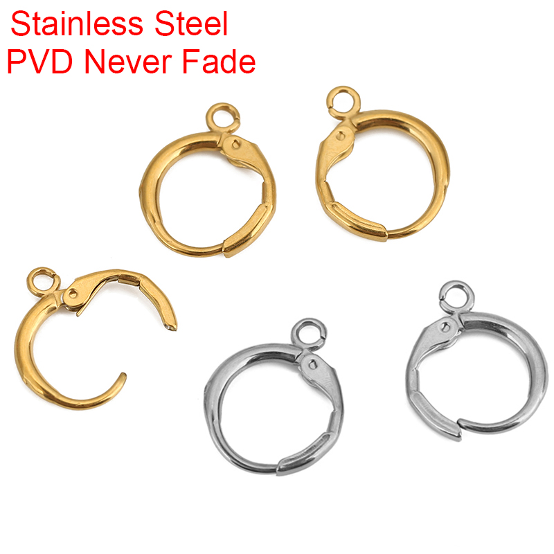 10pcs PVD Never Fade Stainless - مراجعة Jewelry Making Hardware وسعره