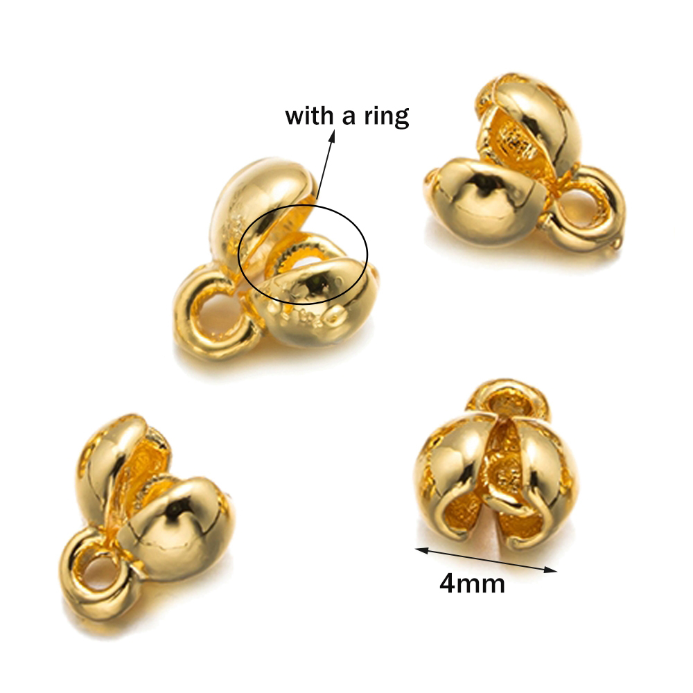 20pcs 18K Gold Plated Crimp En - مراجعة Eyepin Ball End وسعره