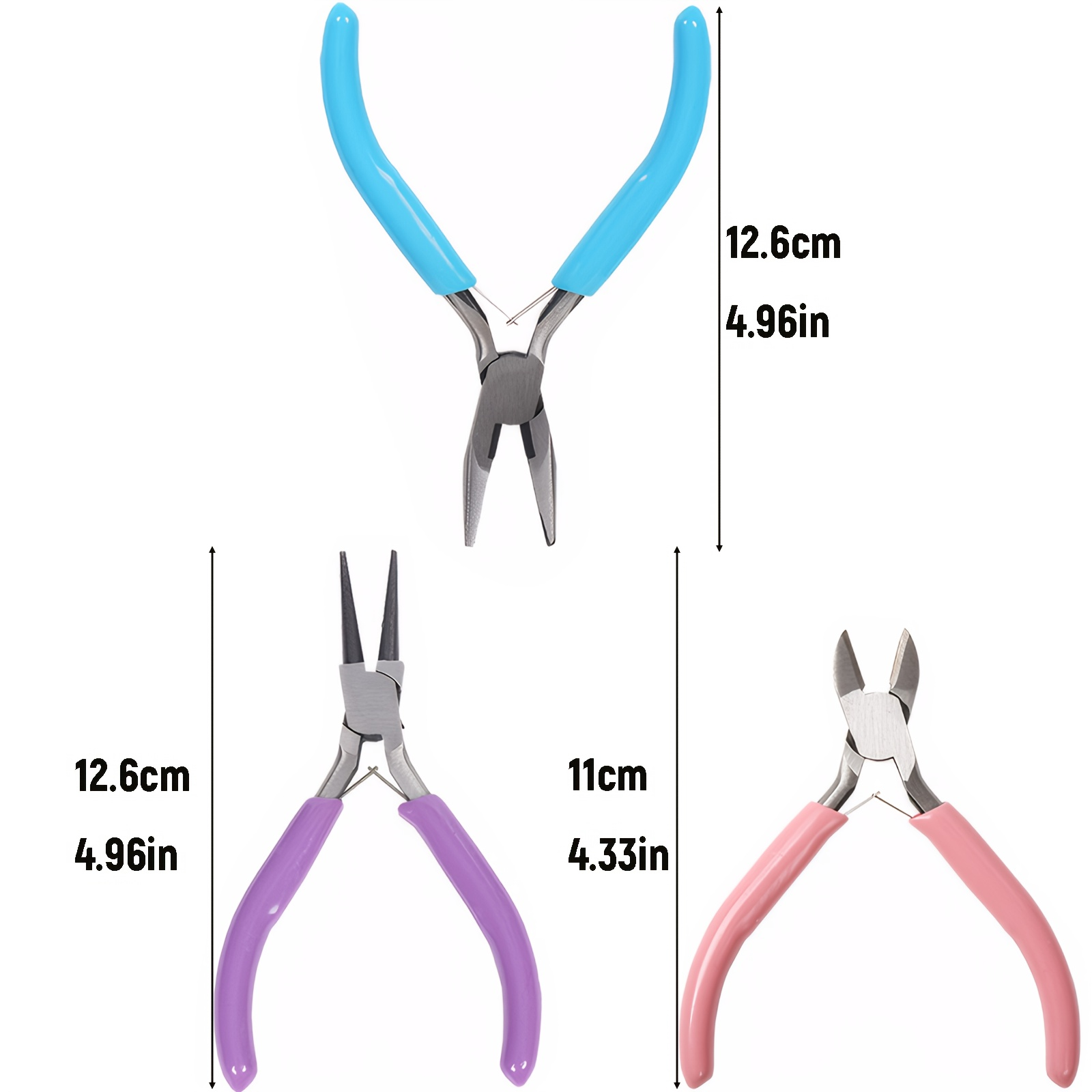 8 pieces/set jewelry making pl - مراجعة Jewelry Making Needle Nose Pliers وسعره