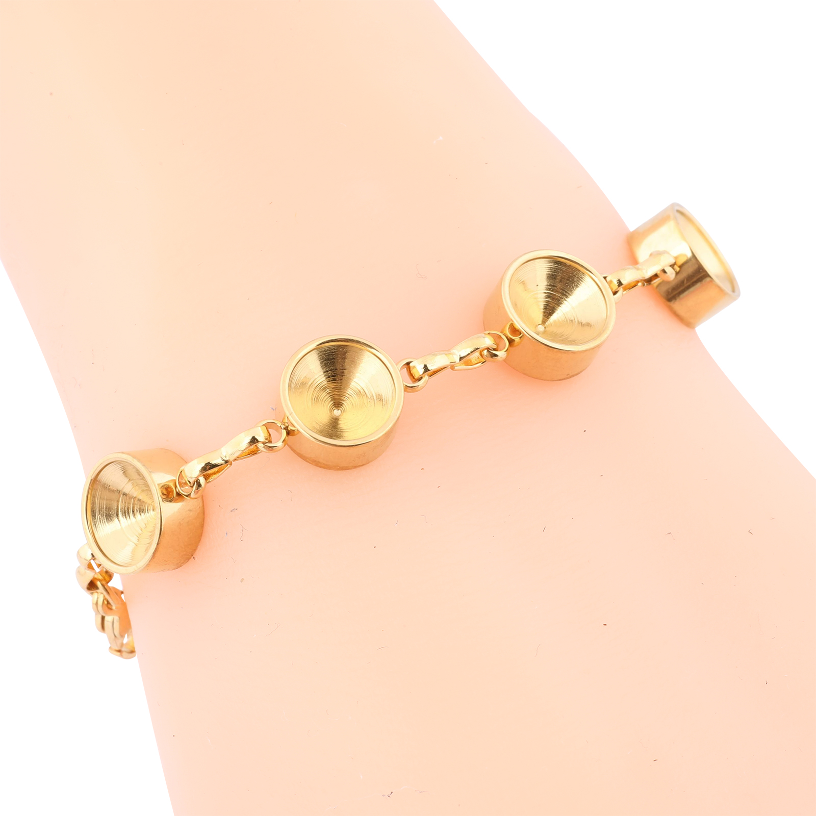 2pcs Stainless Steel Gold Plat - مراجعة Jewelry Making Stones وسعره