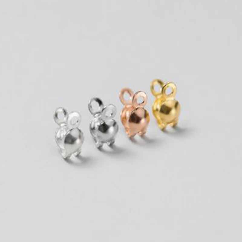4pcs Genuine Real Pure Solid 9 - مراجعة Jewelry Making Beads وسعره